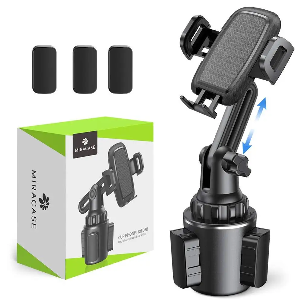 Cup Holder Phone Mount, Upgraded Long Neck Never Shake Heavy Duty Cup