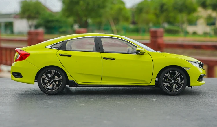 Новые высококачественные модели из сплава 1:18 HONDA CIVIC, имитация высококачественных металлических коллекций и подарков