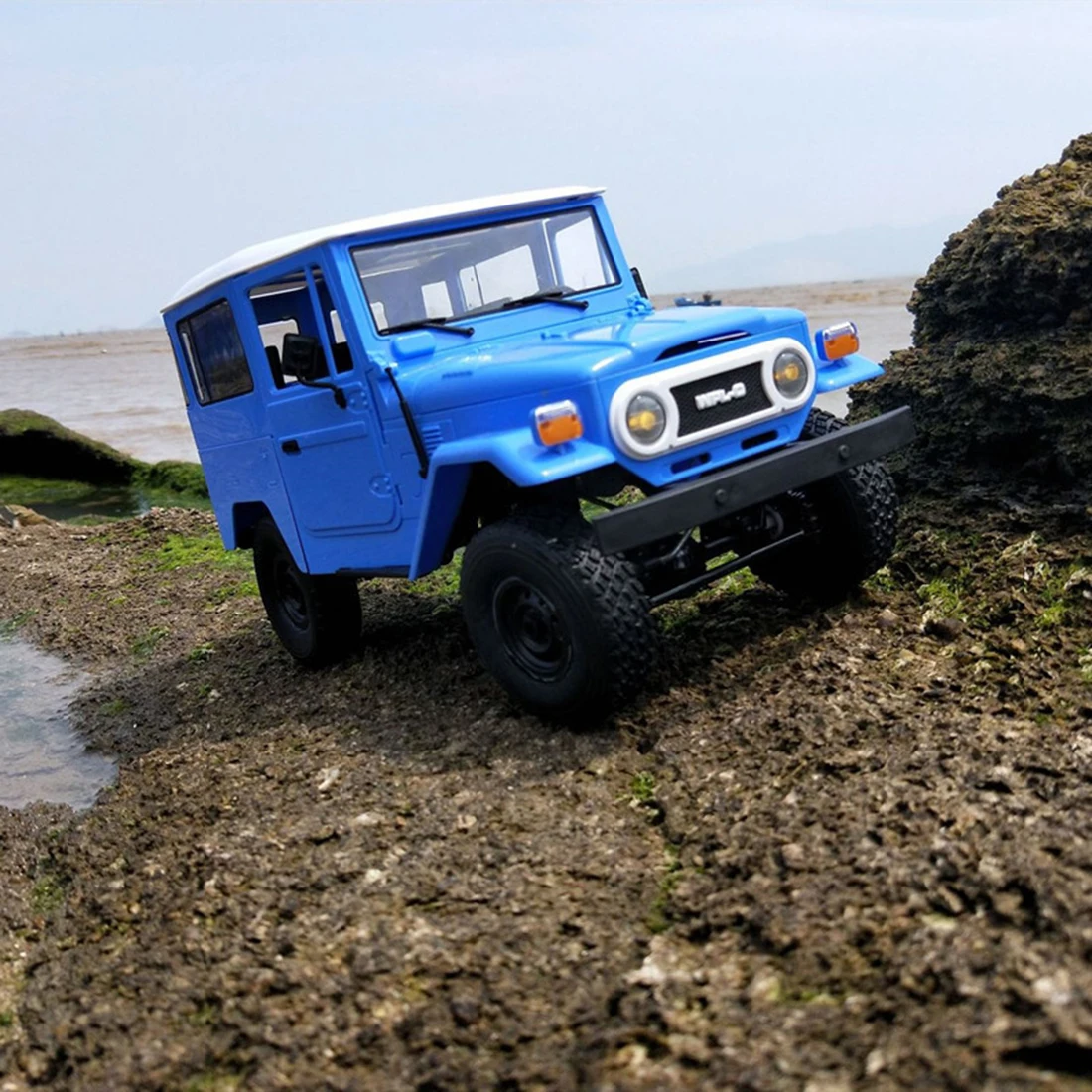 WPL C34 1:16 2,4G 4WD RC Внедорожник скалолазание автомобиль пульт дистанционного управления модель автомобиля игрушка для детей подарок-RTR версия желтый синий