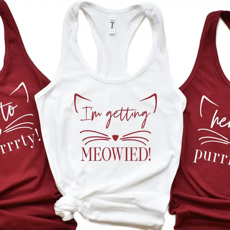 bridesmaid vest tops