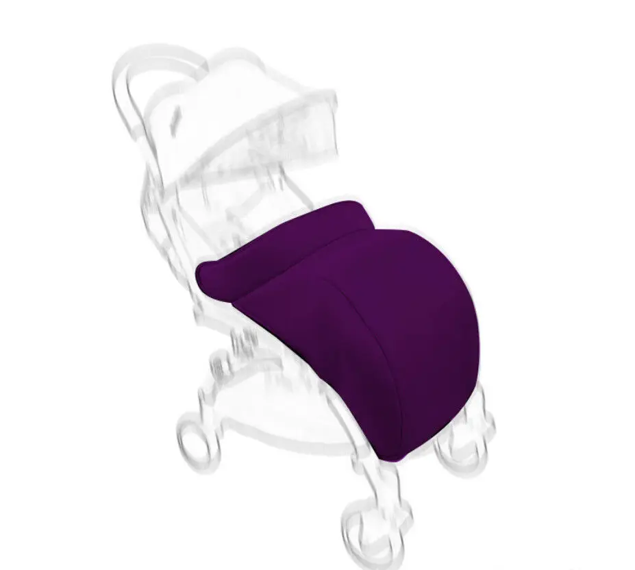 Удобная коляска, чехол для коляски, муфта для ног, подходит для коляски, коляска, гетры, мягкая, анти-ветер, теплая коляска, муфта для ног, Новинка - Цвет: Фиолетовый