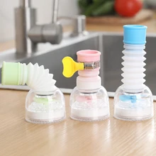 Kitchen Faucet Extender 360 Degree Adjustable Water Saving Water Filter Outlet Head Water Saving Sprayer Filter Diffuser