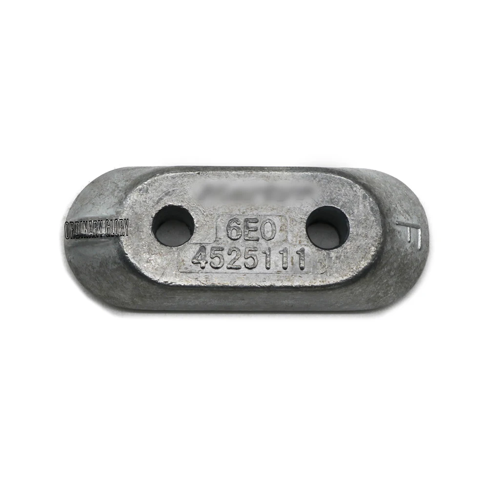65W-45251 6E0-45251-11 Anode For YAMAHA Boat Engine 8-60HP 2 Stroke 4 Stroke Powertec Motor