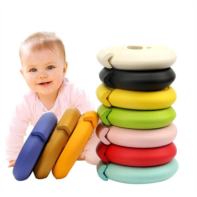 2M Soft Baby Safety Desk Table Edge Guard Strip Security L-Shaped Kids Protection Bumper Edge Angle Home Anti-collision Strip 1