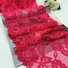 3y/лот 23 см персиковый цвет эластичная кружевная бейка юбка подол нижнее белье швейные принадлежности "сделай сам" ткани для одежды кружева оптом