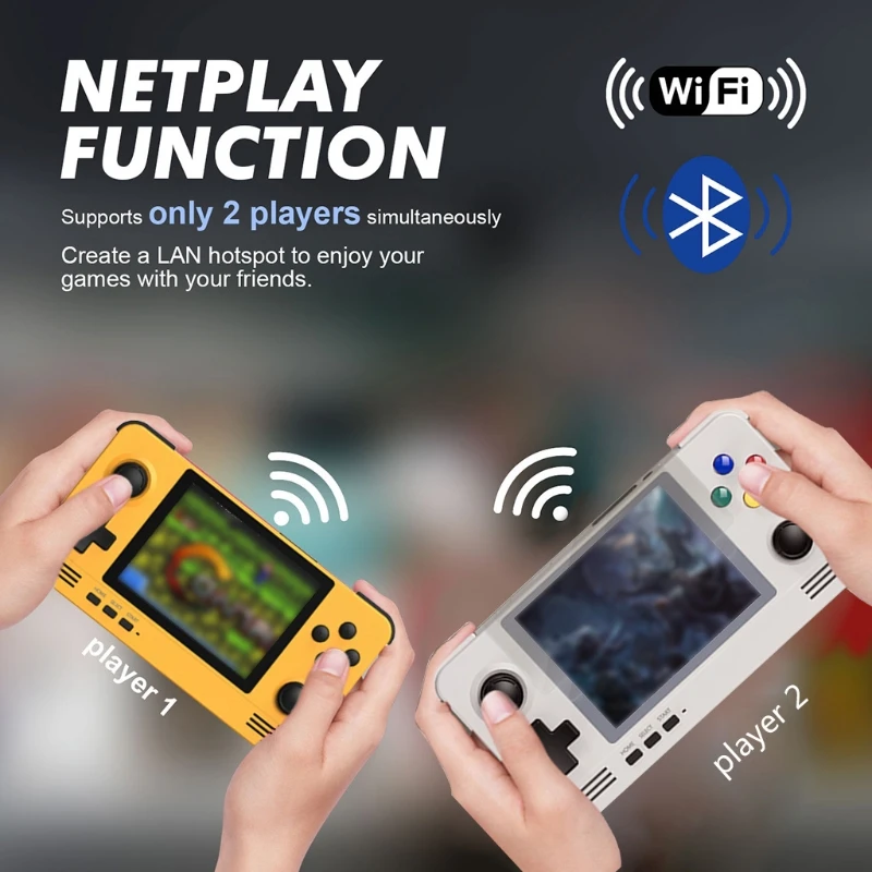 US $99.88 Retroid Pocket 2 Retro Pocket Handheld Game Console 35 Inch IPS Screen Double System Open Source 3D Games for PSP