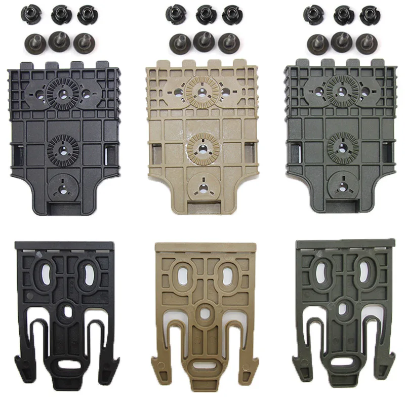 

QLS Quick Locking System Kit Gun Holster Adapter for Glock 17 Beretta M9 Colt 1911 Pistol Case QLS 19 22 Hunting Accessories