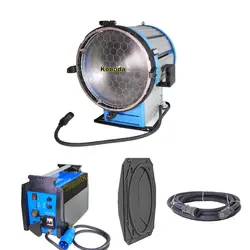 PRO 6000W Дневной свет компактный HMI Fresnel свет + 230V 4/6K балласт + Flycase для освещения съемки пленки