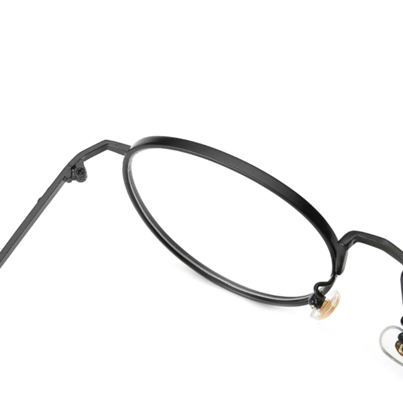Винтажные овальные металлические очки с прозрачными линзами для женщин и мужчин, художественная оправа, простые очки, новинка F05