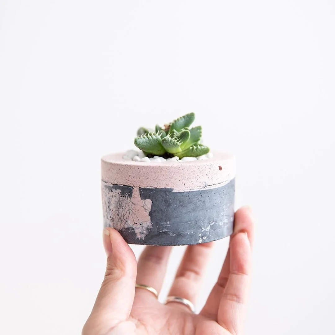 Concrete Tealight Holder Molds Silicone Candlestick Molds Candle Vessel Round Pot Molds Gold Gilding Tealight Holder Molds