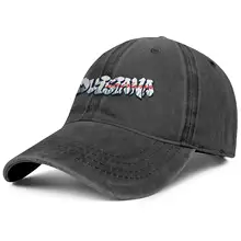 Унисекс Women'sLow Denim Dad Hat Регулируемая Луизиана-лошадь-спортивная бейсболка, шапка