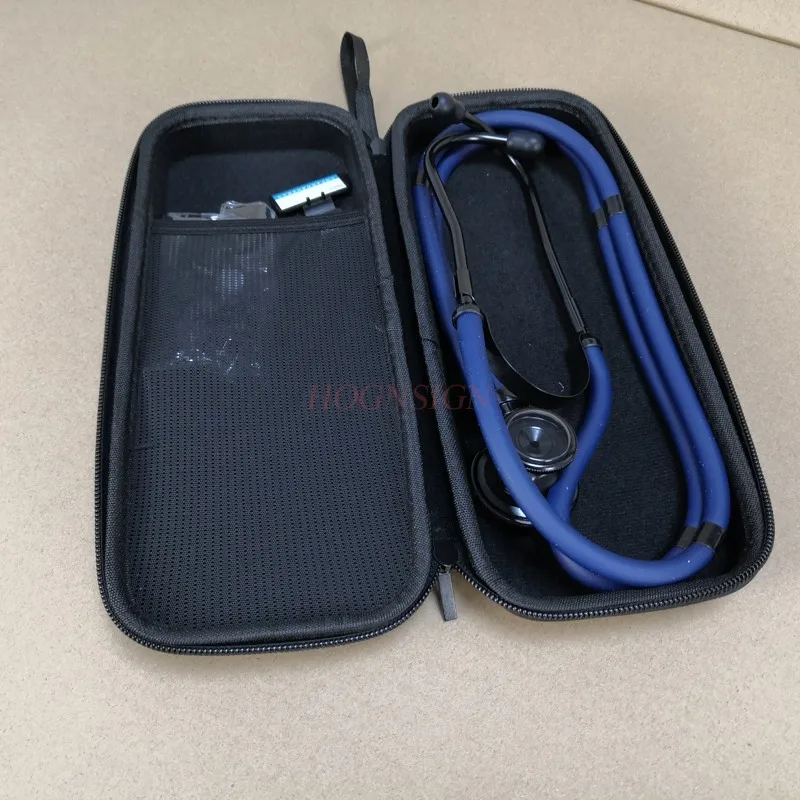 Portable stethoscope storage box blue Stethoscope double-sided stethoscope child pediatric double-sided