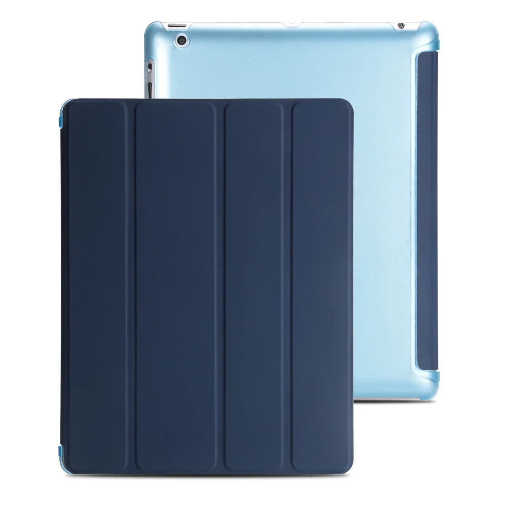 Чехол для ipad 2, 3, 4, AIYOPEEN Магнитный чехол из искусственной кожи с жесткой задней крышкой для ipad 4 Чехол