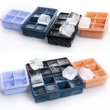 

Food Grade 8 Cavity Silicone Bar Ice Cube Tray Mini Cubes Small Square Mold Maker Kitchen