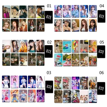 

10Pcs/Set ITZY New Album Not Shy Photo Double Sided Card Postcard LOMO Card Star Cheer Card