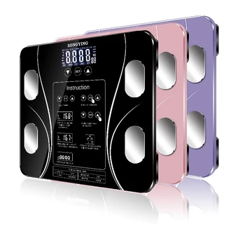 

Body Fat Scale Scale Body Composition Electronic LED Digital Weight Bathroom Balance Floor Scientific