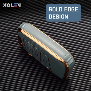 TPU Car Remote Key Case Cover Shell Fob per VW Volkswagen Passat B8 Tiguan Magotan Golf per Skoda Kodiaq Superb A7 accessori - TPU Car Remote Key Case Cover Shell Fob per VW Volkswagen Passat B8 Tiguan Magotan