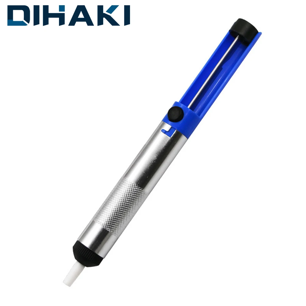 1Pcs Aluminium Solder Sucker Desoldering Pump Tool Tin Removal Device Vacuum Soldering Iron Desolde