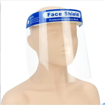 

50Pcs Double Side Anti-fog Transparent Face Guard Prevention Splashing Shield Face Protective Mask Face Shield Eye Protection