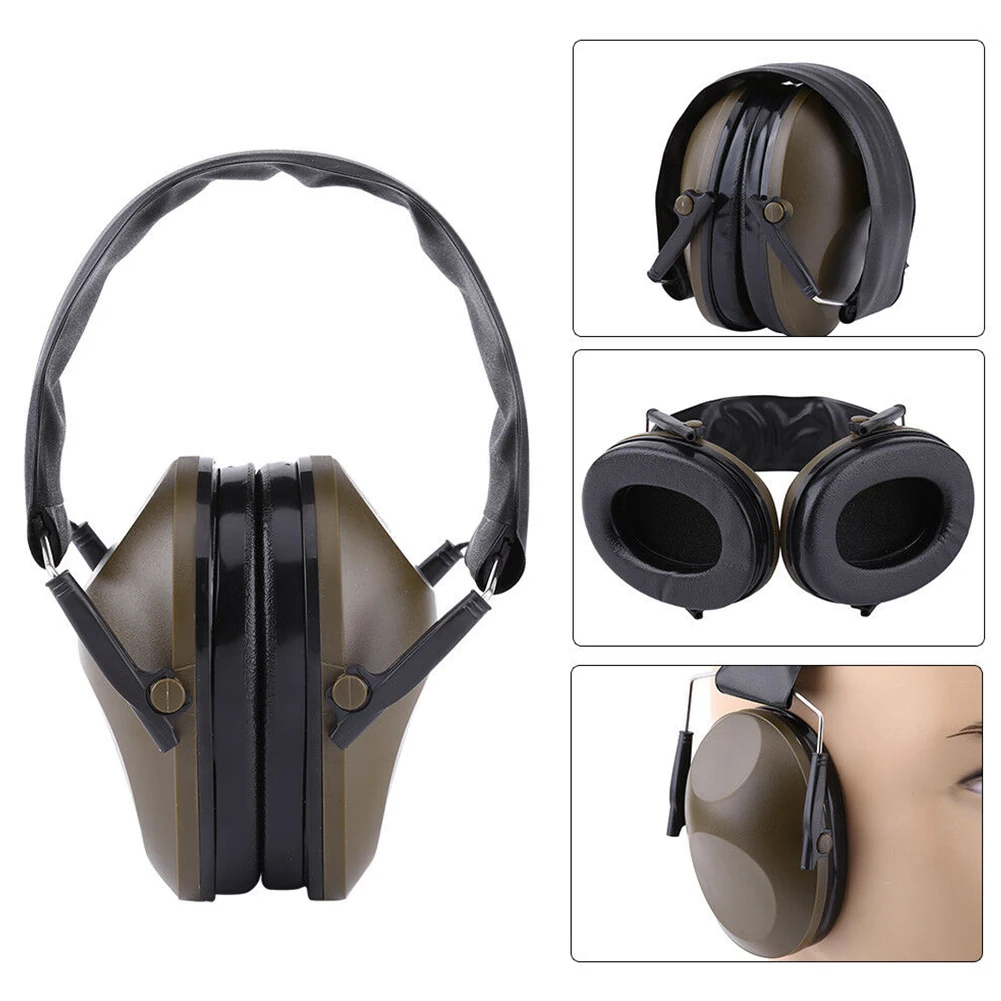 

Outdoor Noise Reduction Ergonomic Ear Muffs Gifts Sponge Cushion Foldable Accessories Factory Industrial Working Professional