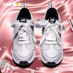 ONEMIX Women Sneakers Style Wedge Shoes New Fashion Shoe Brand Design with High Quality Rubber Lady shoes Zapatos de Hombre