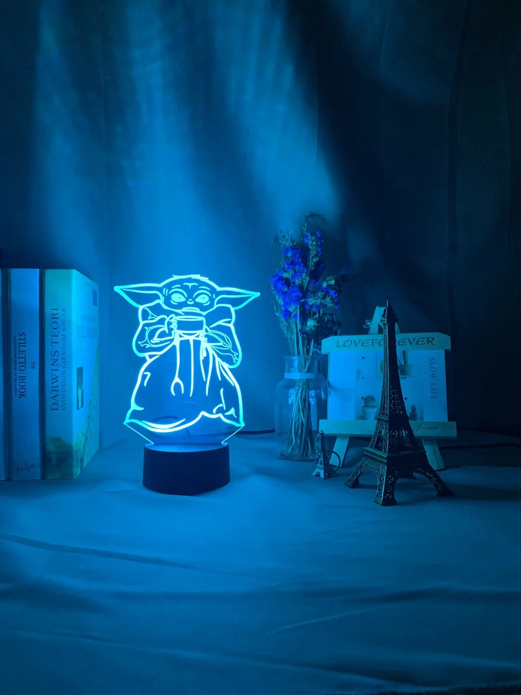 3d лампа детская чаша супа Yoda фигурка детской спальни декоративный светильник для