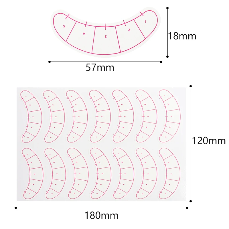 Eyelash Mapping Stickers Under Eye Positioning Tips Sticker Lashes Extension Practice Eye Pads Paper Patches Tools eyelash patch eyelash pads eyelash patches eyelash accessories eyelash extension supplies 70 Pairs