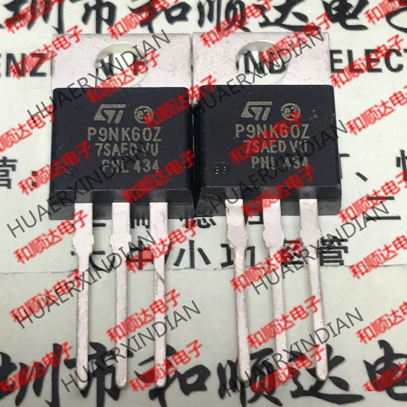 10 шт./лот и P9NK60Z STP9NK60Z-220 600V 7A