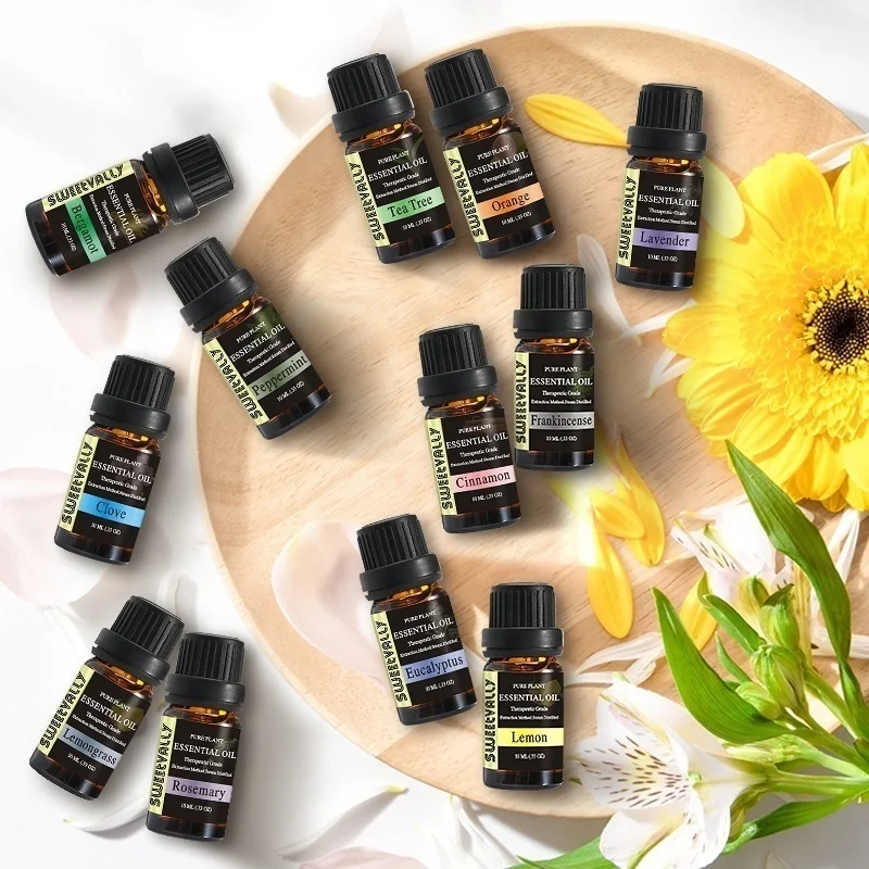 

10ML Summer Female Parfum Essential Oils Water Soluble Essential Oil Aromatherapy Fragrance Lamp Humidifier Relaxing