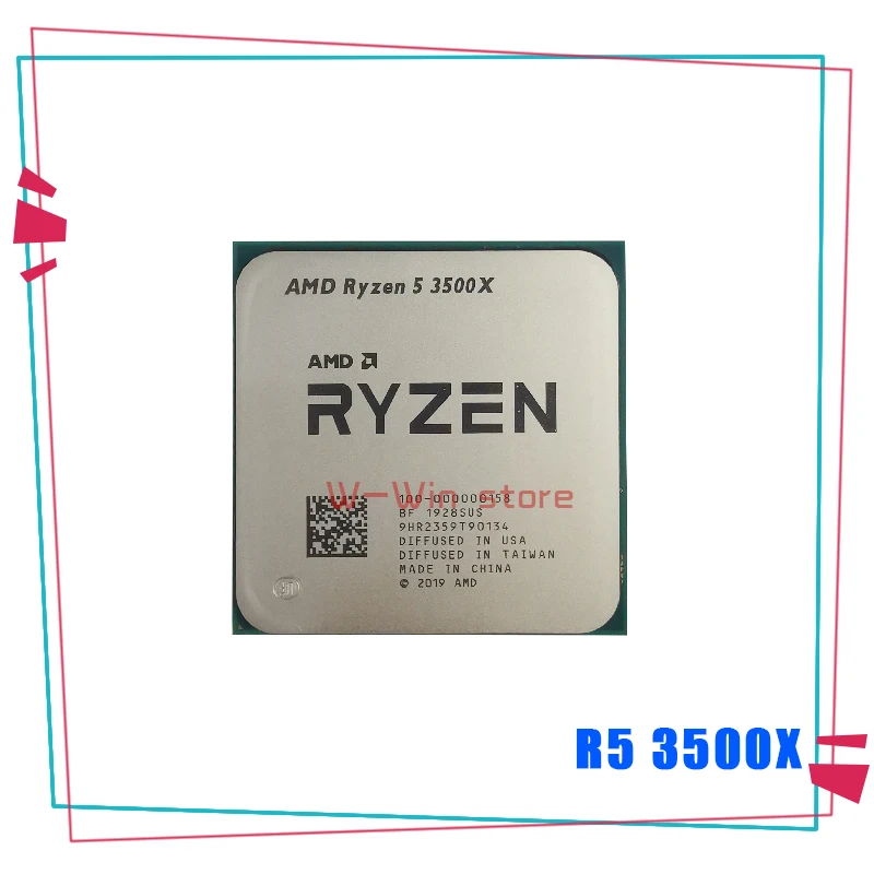 Процессор AMD Ryzen 5 3500X R5 3500X3,6 GHz шестиядерный шестипотоковый процессор 7NM 65W L3 = 32M 100-000000158 Socket AM4