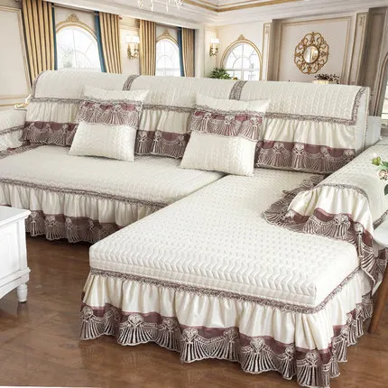 Четыре сезона универсальная диванная подушка, европейская диванная подушка, нескользящий тканевый чехол для дивана