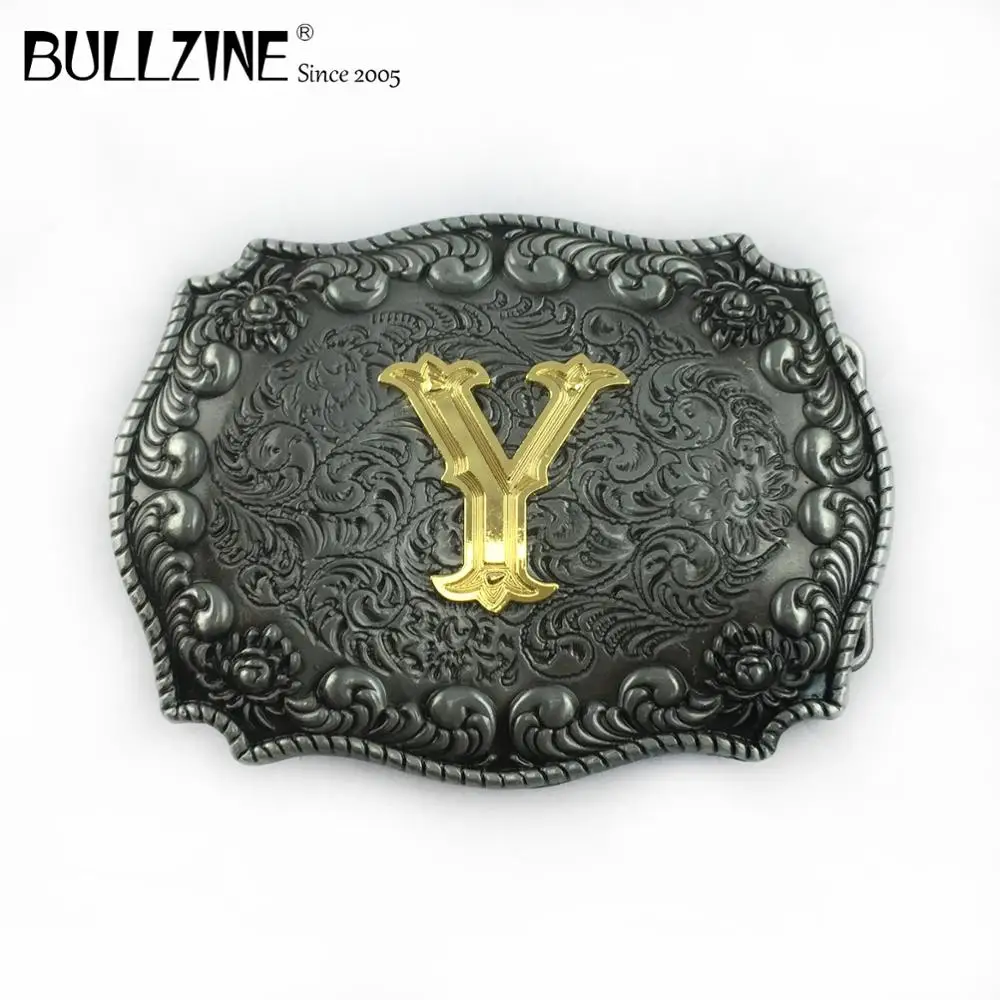 В Bullzine надписью Y Пряжка на ремешке с магическое Оловянное ожерелье и золотистой