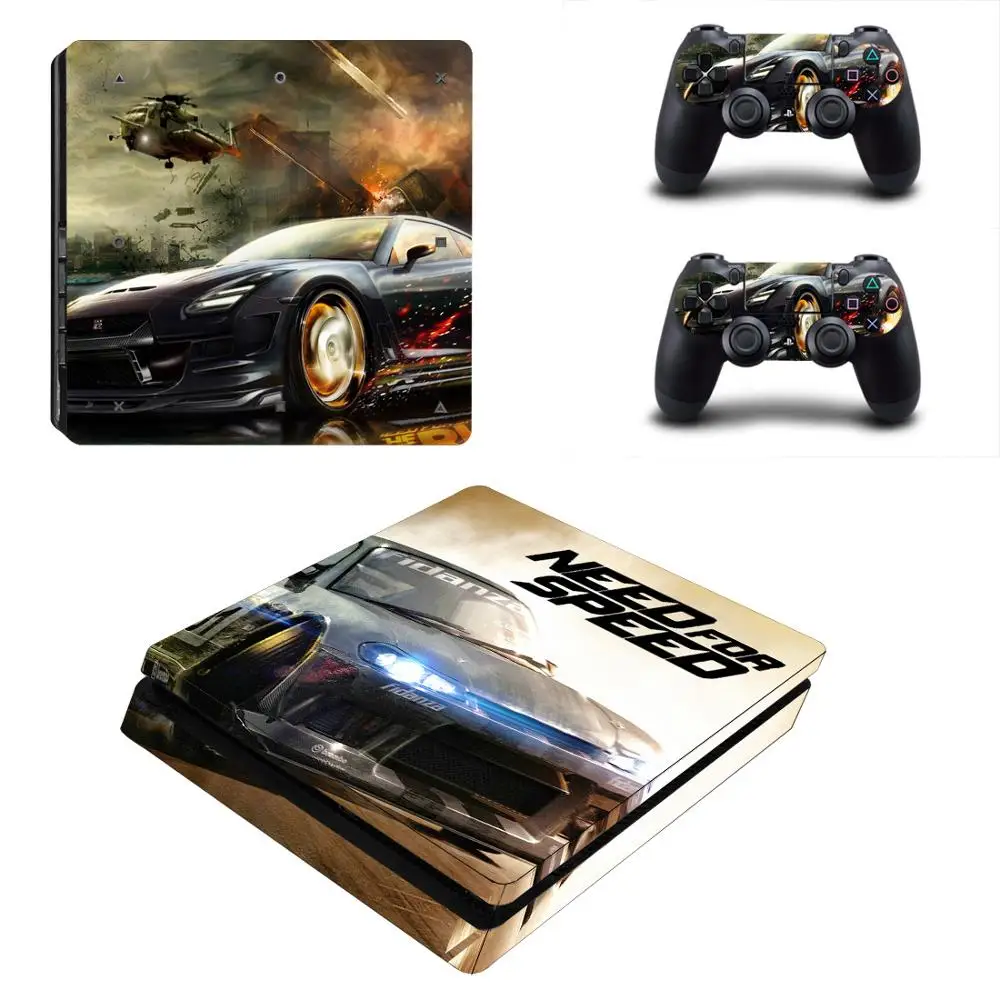 Need for speed PS4 Slim sticker s PS 4 Play station Skin Pegatinas для playstation консоли и контроллера| |