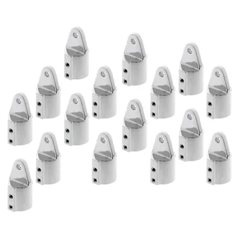 

16Pcs Bimini Top Eye End Cap Fits 25mm Pipe Stainless Steel 316 Marine Hardware Sailing Boating Accessories