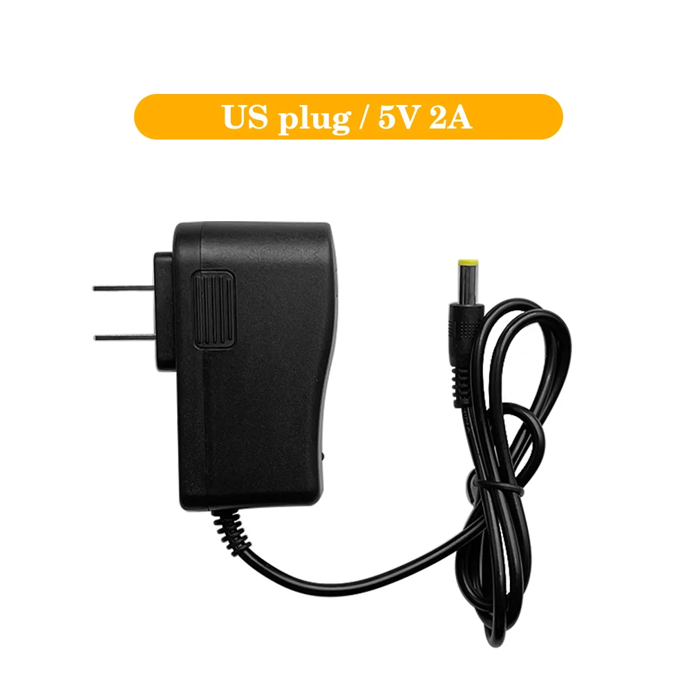 1PC 100V-240V 5V 2A EU/US/UK Plug DC Adapter for 18650 Lithium Battery laser level Charger adaptador de corriente power adapter