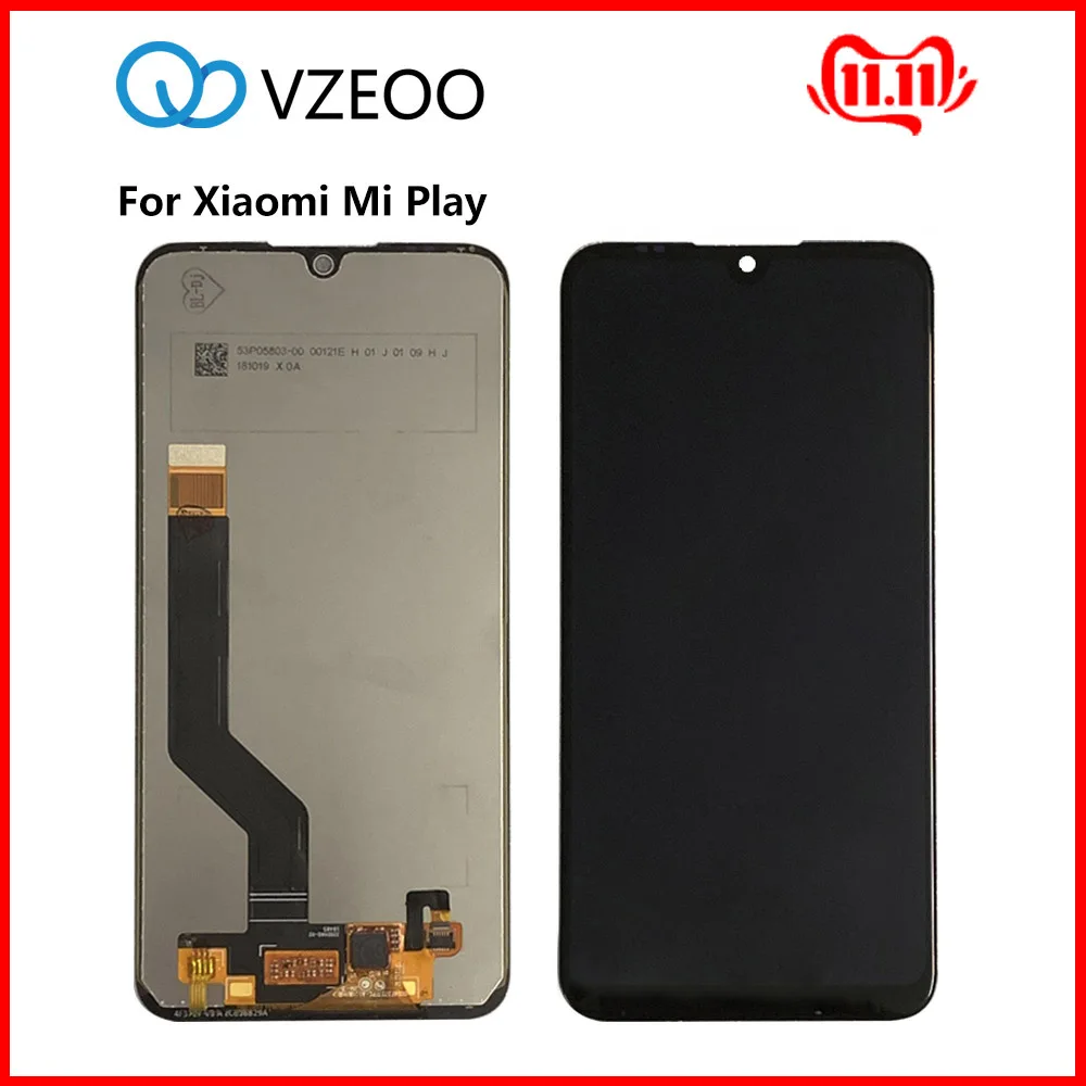 Дисплей для Xiaomi Play lcd сенсорный экран с рамкой дисплей оригинальная замена FIG