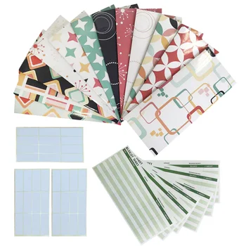 

1 Set Practical Lightweight Creative Convenient Durable Geometry Pattern Budget Sheet Envelopes Friends Co-worker Family
