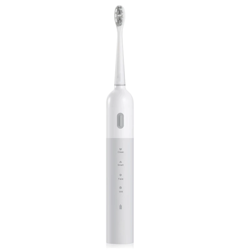 E401 Electric Toothbrush with 2x Brush Heads Rechargeable for Adults Braces Electric Orthodontic Toothbrush E401 Electric Toothbrush with 2x Brush Heads Rechargeable for Adults Braces Electric Orthodontic Toothbrush