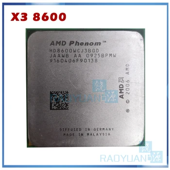 

AMD Phenom X3 8600 Triple-Core DeskTop 2.3GHz CPU HD8600WCJ3BGD Socket AM2+/940pin