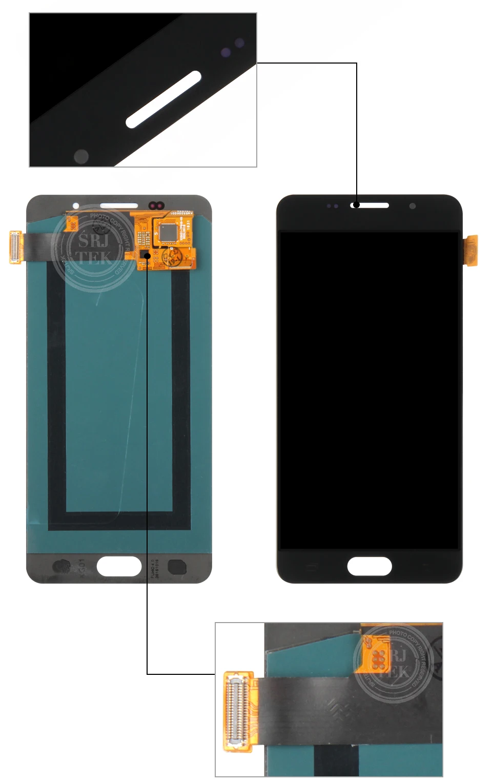 5,2 ''OLED/TFT для samsung Galaxy A5 A510F lcd A510 дисплей сенсорный дигитайзер стеклянная сборка рамка A510M A510FD A5100 A510Y