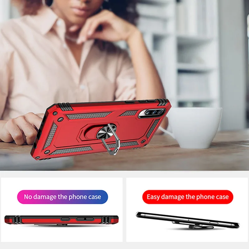 Роскошный защитный магнитный мягкий чехол для samsung Galaxy S10 S8 S9 Plus, Note 8, 9, 10, A10 20 A30 A50 A7 A8 A9 кольцо противоударный чехол