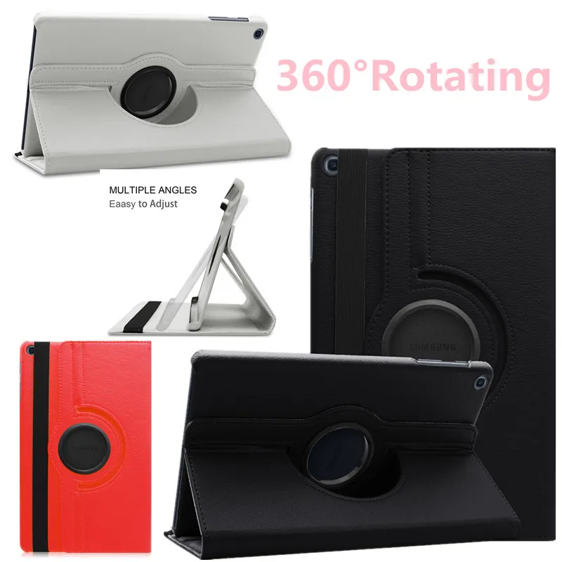 

Cases for Samsung Galaxy Tab A 10.1'' 2019 T510 T515 cover 360 Rotating PU Leather Stand Funda for Samsung Tab A 10.1 2019 case