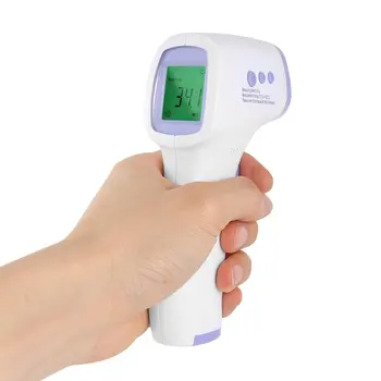 

Muti-Fuction Baby Adult Digital Thermometer Infrared Laser Forehead Body Digital Non-Contact Temperature Measurement Device