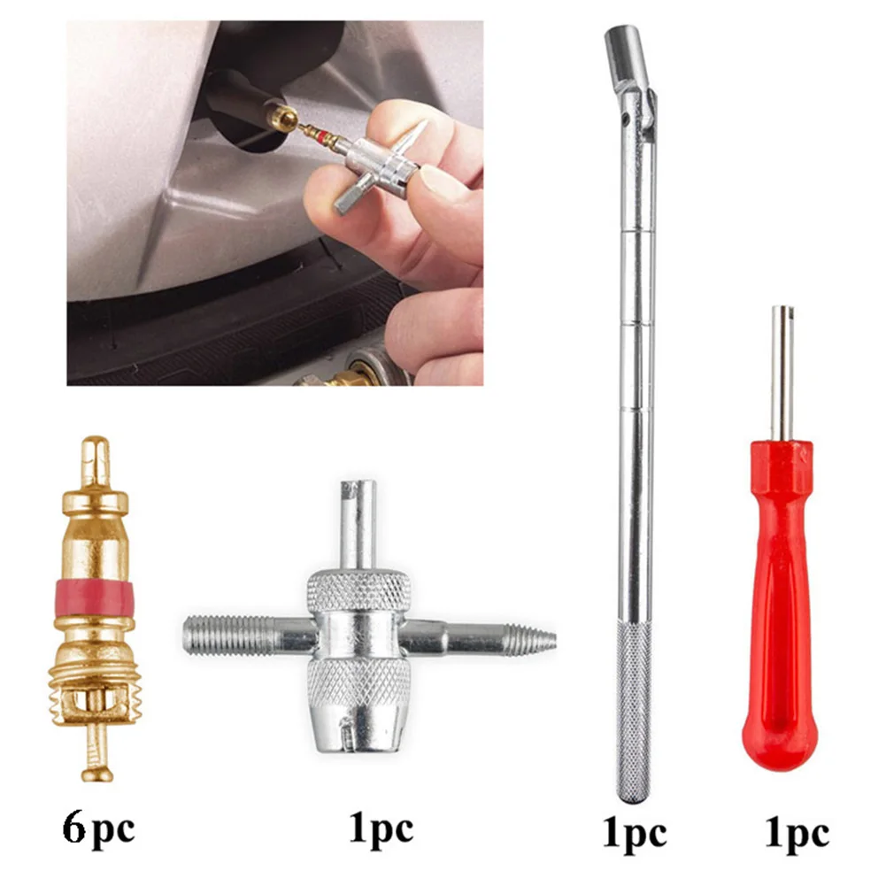 buy 4 In 1 Electric Vehicles Motorcycles Bicycle Replacement Durable Accessories Tyre Repair Tool Kit Cars Multifunctional Mounting