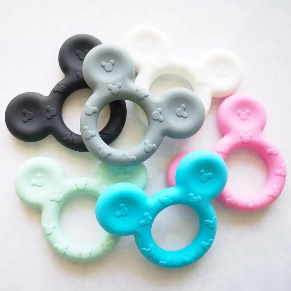 10 шт. силиконовый Прорезыватель для зубов|Детские прорезыватели| |