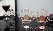Wrought iron geometric candlestick decoration for Home ,bedroom living room ,model room. decorations Wrought iron geometric candlestick decoration for Home ,bedroom living room ,model room. decorations