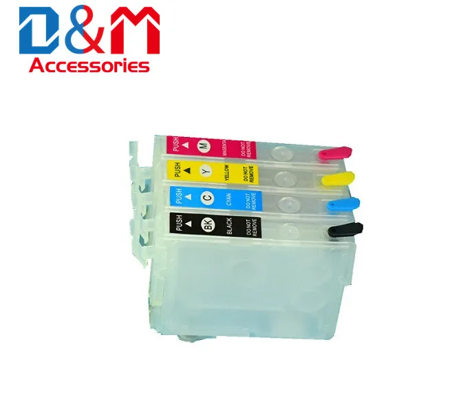 Europe T34XL T3471 T3472 T3473 T3474 Refillable Ink Cartridge with Chip for Epson Workforce Pro WF-3720 WF-3725 Printer (3)