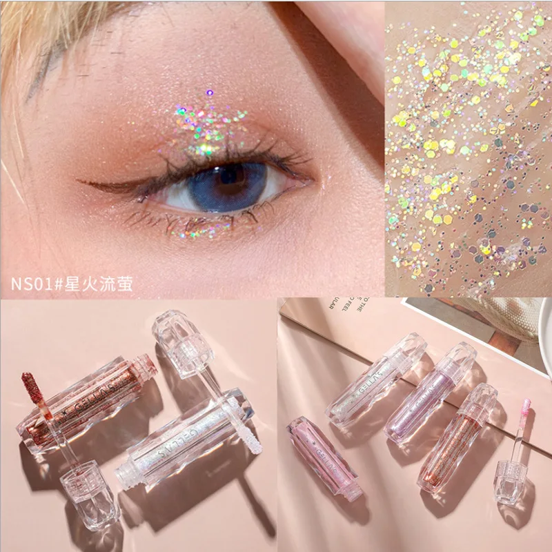Beauty LIquid Eye shadow Pearl light Flash film Brilliant Pearl light Highlight Flash Lying silkworm juice makeup pallete Beauty LIquid Eye shadow Pearl light Flash film Brilliant Pearl light Highlight Flash Lying silkworm juice makeup pallete