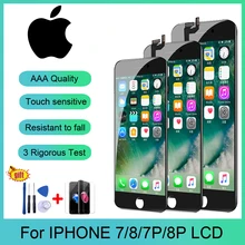 AAAA Grade For iPhone 7 7Plus 8 8Plus LCD With 3D Force Touch Screen Digitizer Assembly For iPhone 7 7Plus Display No Dead Pixel