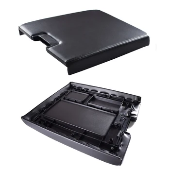 

For 2007-2013 Chevy Silverado Suburban Tahoe Avalanche GMC Sierra Center Console Lid Armrest Kit Cover Replacement with Latch